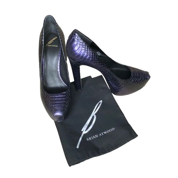 B Brian Atwood Purple Sin 8 - Picture 2 of 7